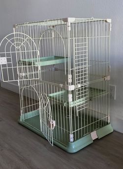 Cat cage 2 tier
