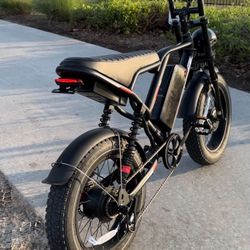 New! 2000 W, Electric Bike, Dual Motor, 3MPH, Full Suspension, 2 Riders, Free Delivery + lock! 🔐 