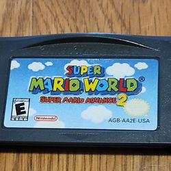Super Mario World Gba Super Mario Advance 2 Official Authentic