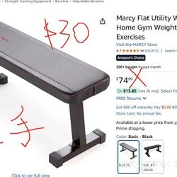 Marcy Exercise Bench now Only $30
