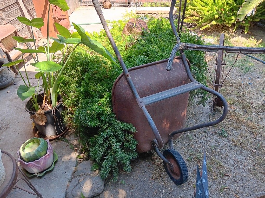Vintage Wheel Barrow