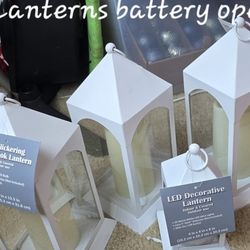 Battery Operated Lanters
