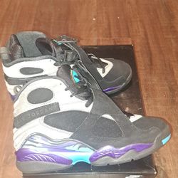Jordan Retro 8 Aqua 9.5