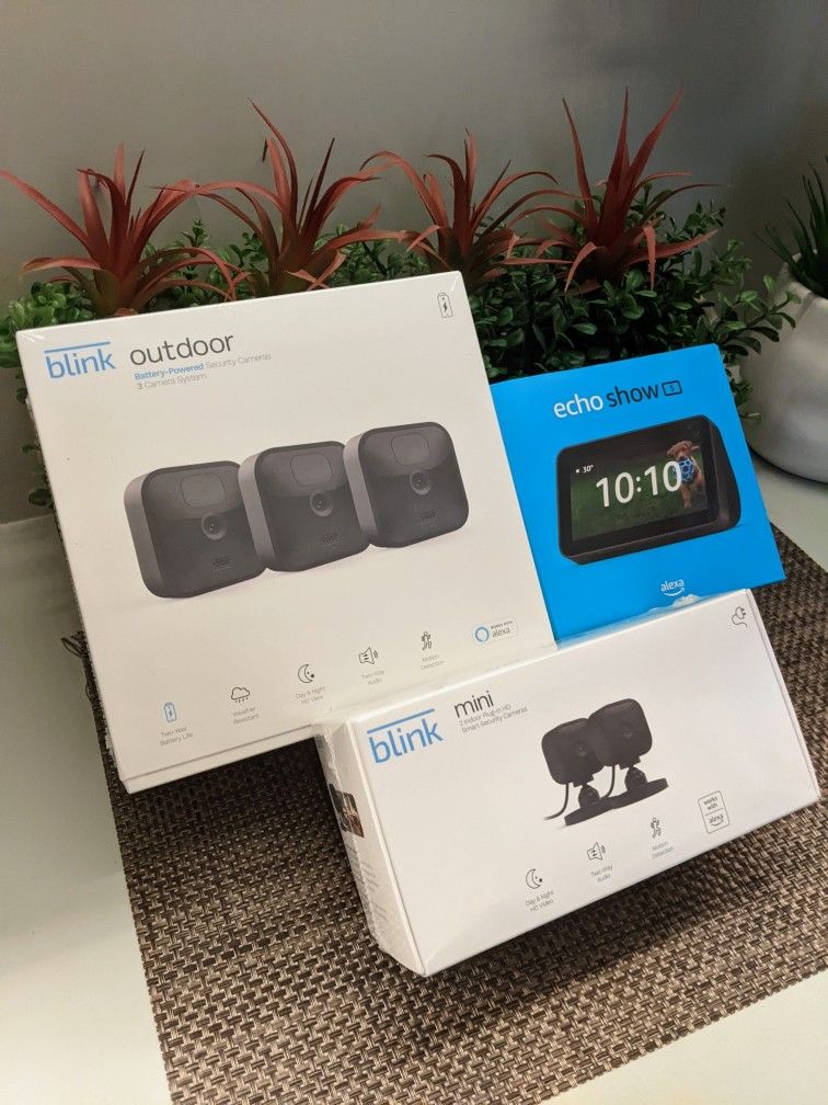 Blink 5 Indoor/ Outdoor Camera Home Security Set