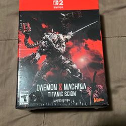 Switch 2 Game Daemon X Machina Titanic Scion Limited Ed.