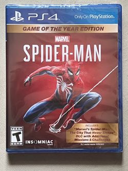 Spider Man GOTY PS4