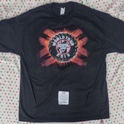 Monster Jam 2015 World Tour Grave Digger T-Shirt Mens XL