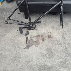 Golden Cycle Spraypainted Wit Fork