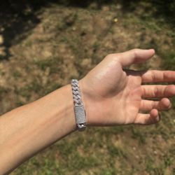Vvs1 Cuban Bracelet 7.5inch 10mm