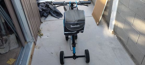 Knee scooter upgrade