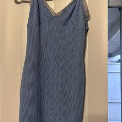 urban outfitters blue dress
