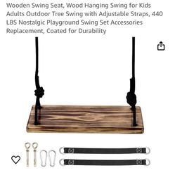 Wooden Swing 