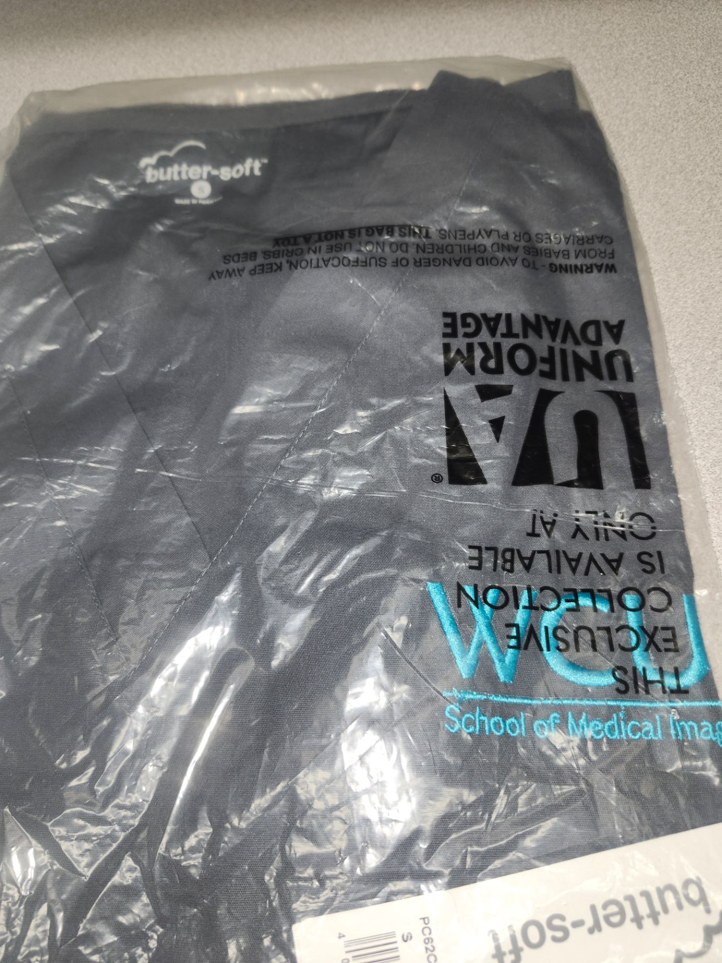 WCUI SCRUB TOP Size Small
