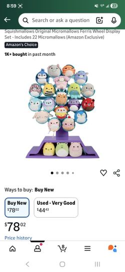 Squishmallow Ferris Wheel 