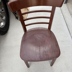 Wood Chair 
