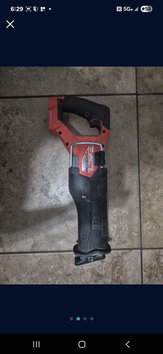 Milwaukee Sawzall Like New 