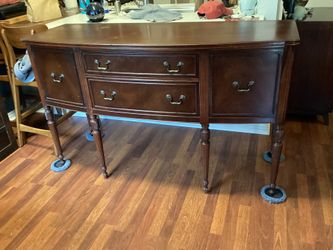 Vintage Mahogany Sideboard Buffet