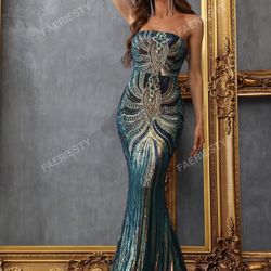 Vestido Elegante Talla Large Nuevo $65