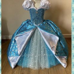 Costume Made Elsa Dress
