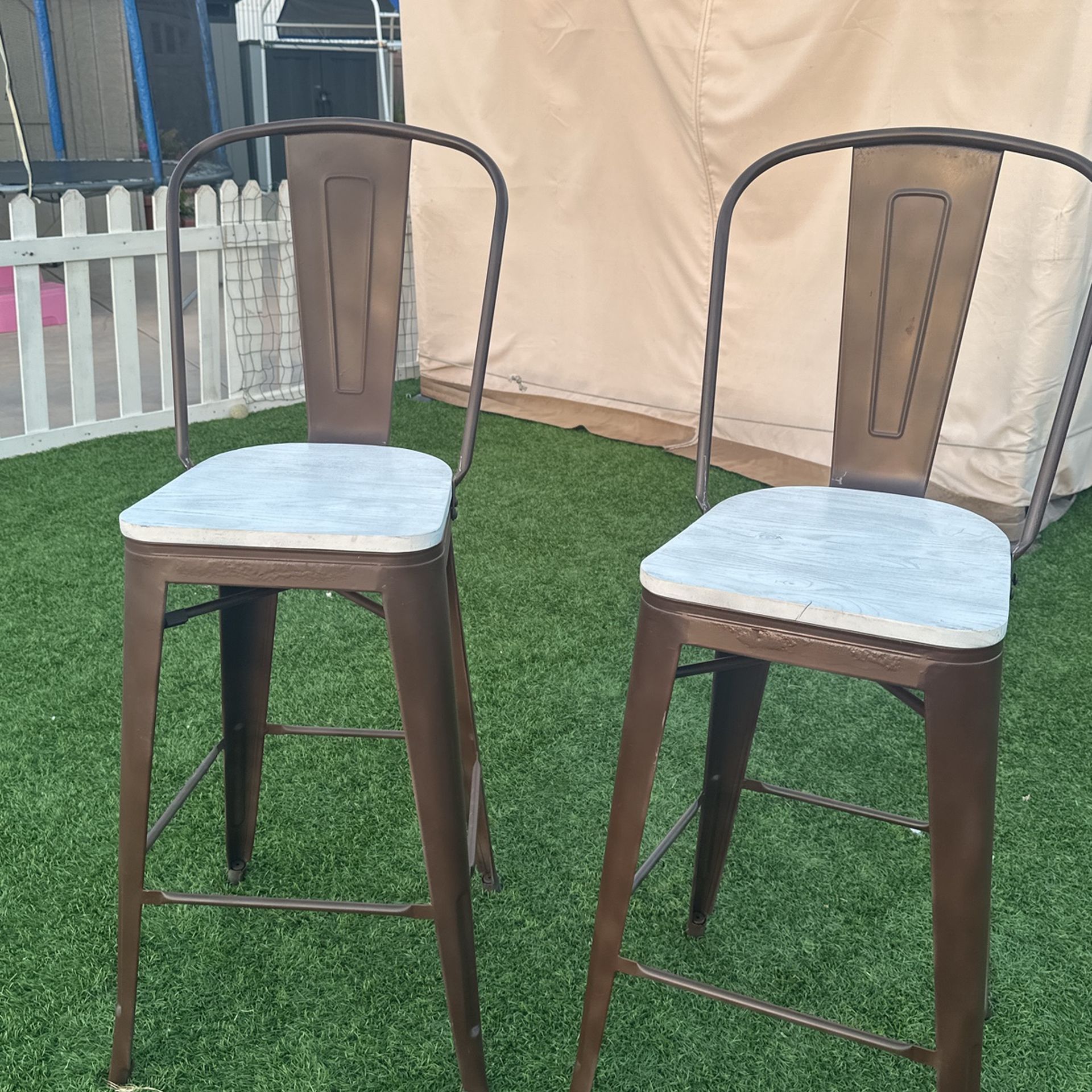 Two stools excellent condition