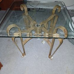 2 Glass, End Tables