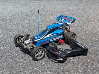Traxxas Bandit 1/10 Scale RC Buggy - Used 3 Times - Complete RTR Kit