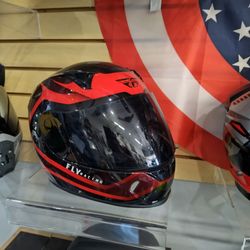 Fly Racing Full-Face Motorcycle Helmet DOT ECE approved size small