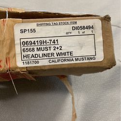 ‘65 Mustang Headliner 