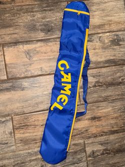 Camel six pack can holder