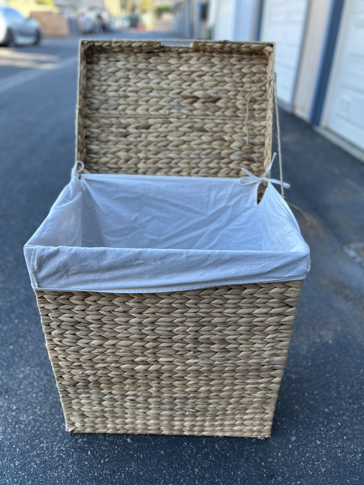 Wicker Laundry Hamper