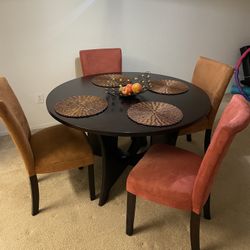 Dining Set , Table & 4 Chairs