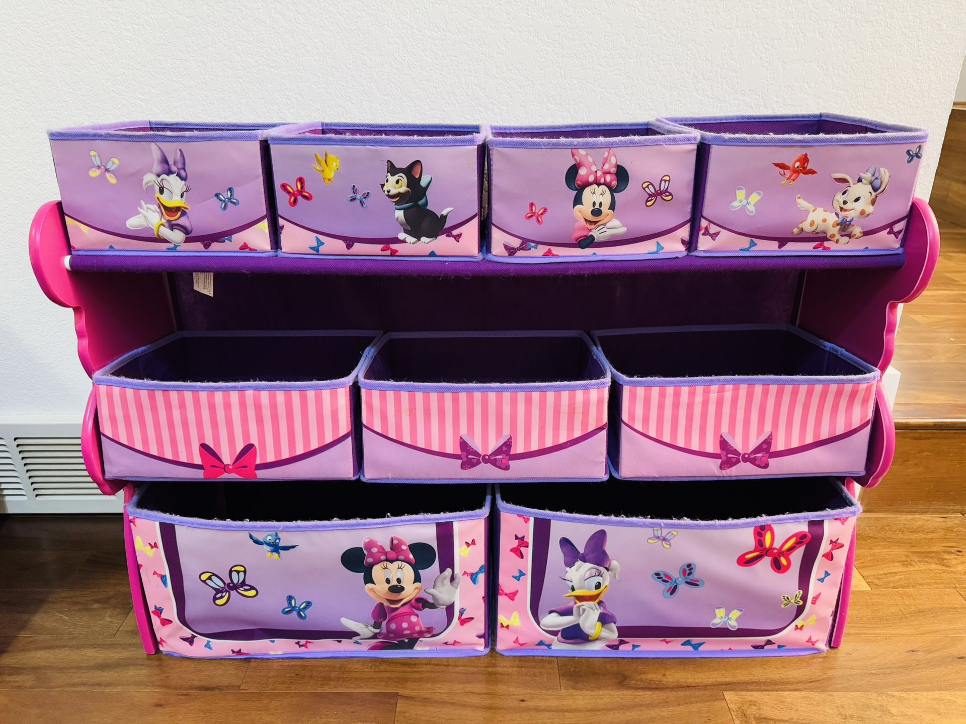 Delta Children Minnie Mouse Deluxe Multi-Bin Toy Organizer