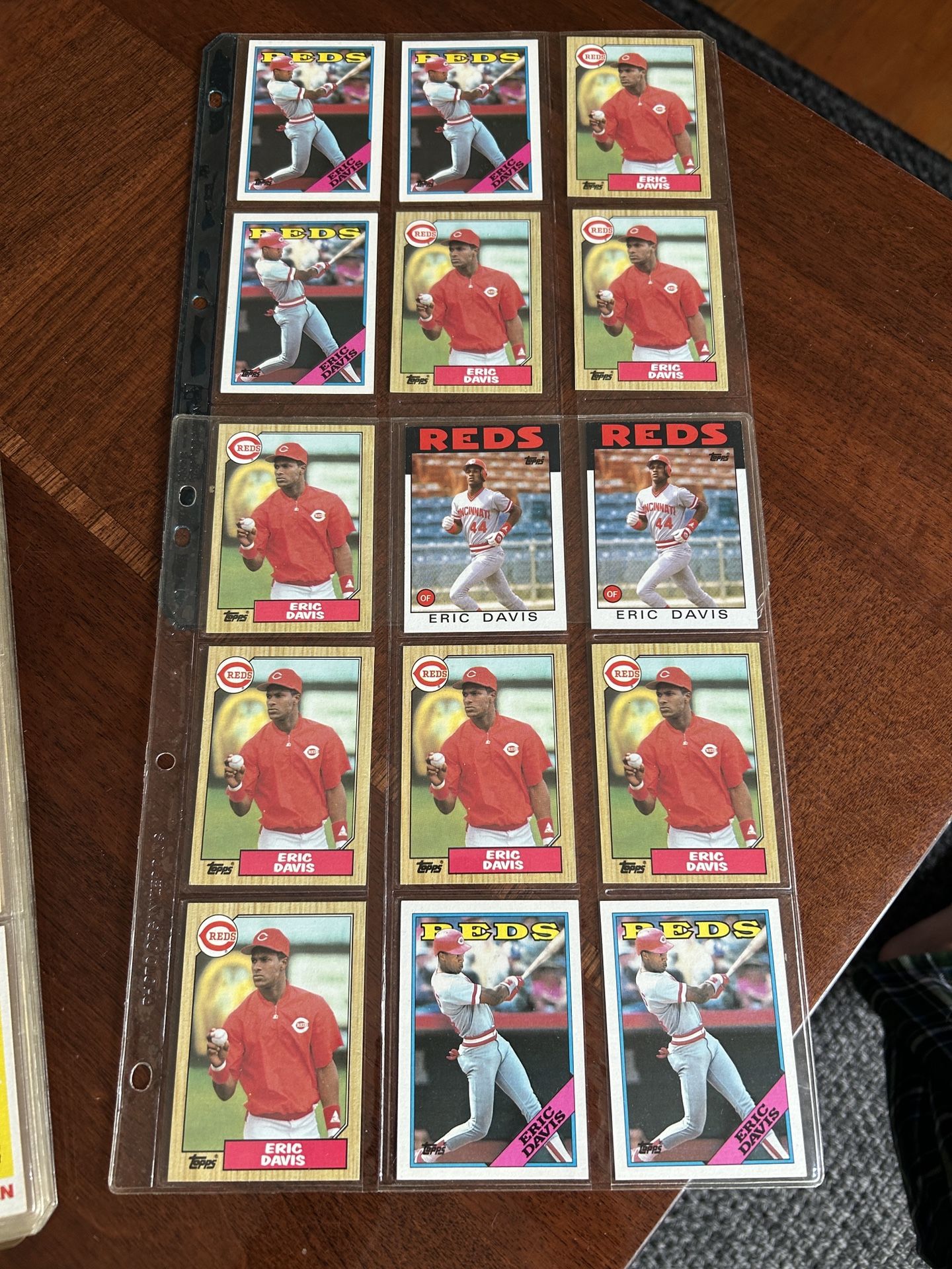 Top Space Bull Card Lotta 15 Erick Davis Cards Mint Condition