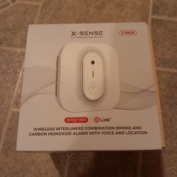 X Sense Fire Alarm With Voice Command