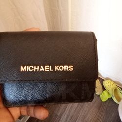 Black MK Wallet
