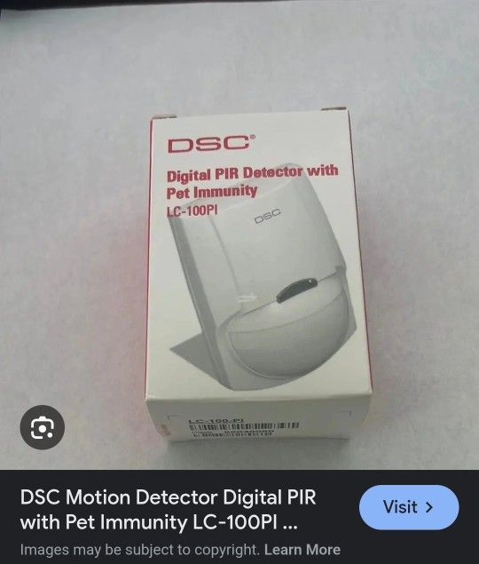 Digital p I r detector with pet immunity