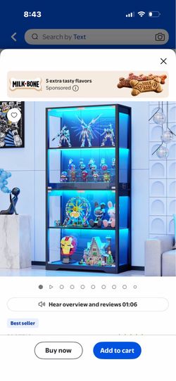 Bookshelf - display case - new in box