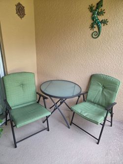 3 pc  Patio, Lanai Bistro Set