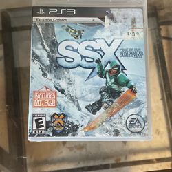 PS3 Game SSX