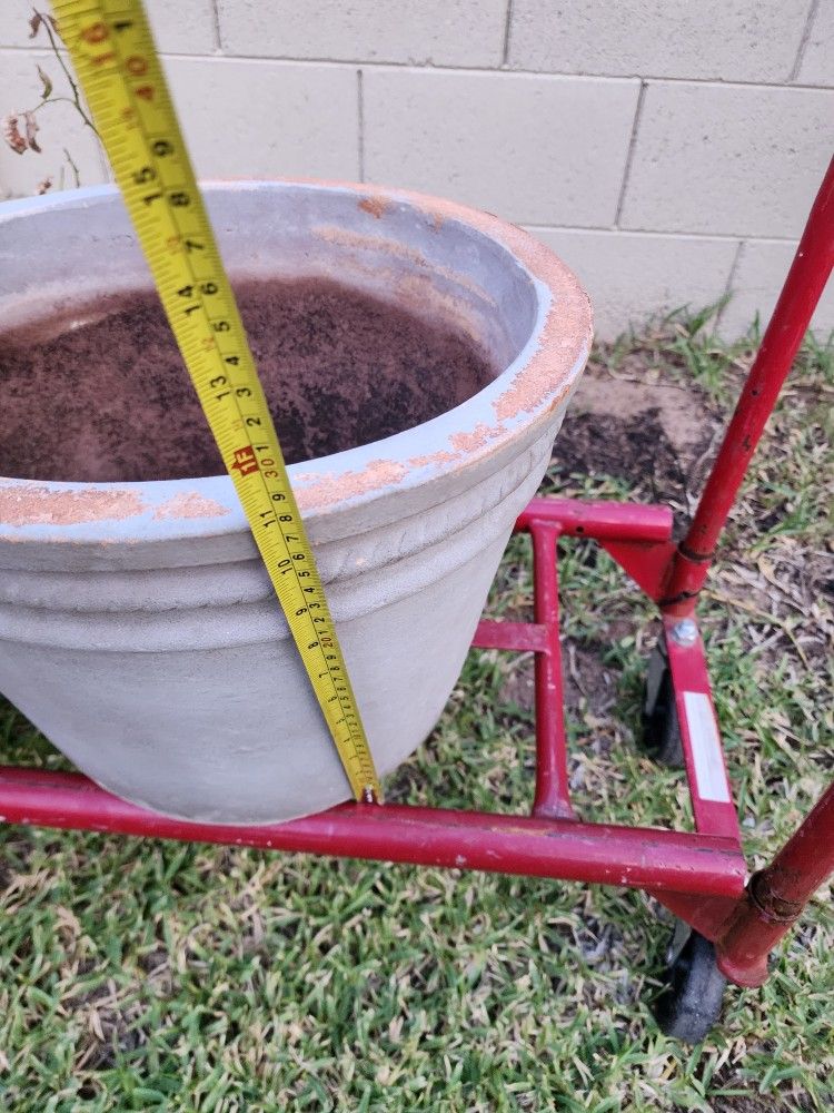 14" Ceramic Pots