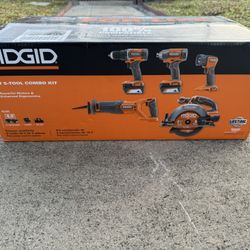 Ridgid 5 Tool Combo Set