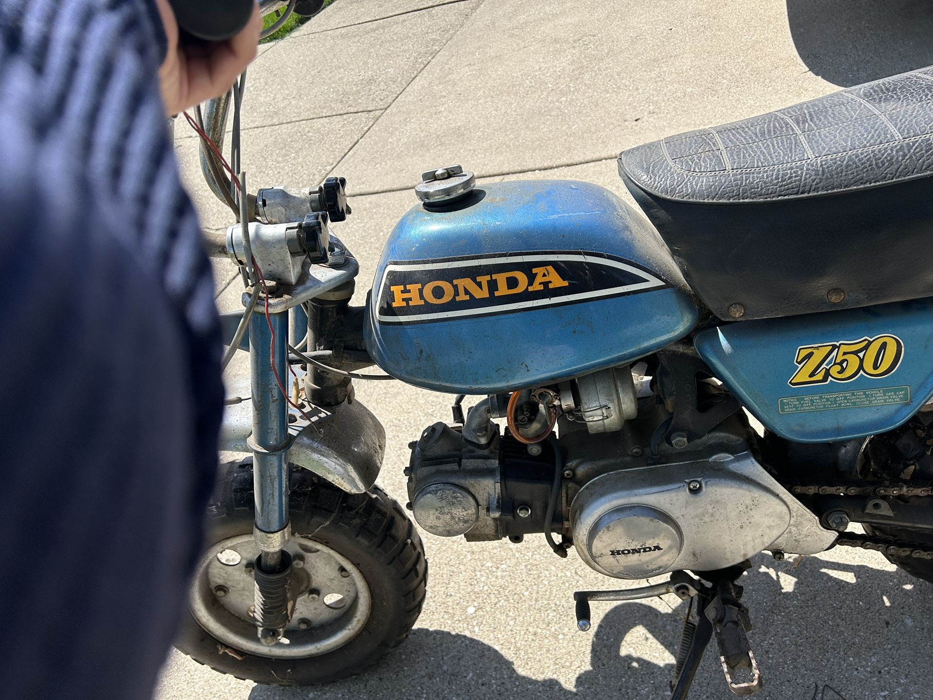 Vintage Honda Z50 Mini Bike