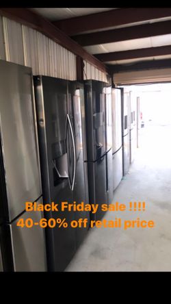 New and used refrigerators