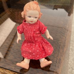 Vintage Shirley Temple Porcelain Doll