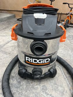 Ridgid commercial vacuum works great asking $100 thanks