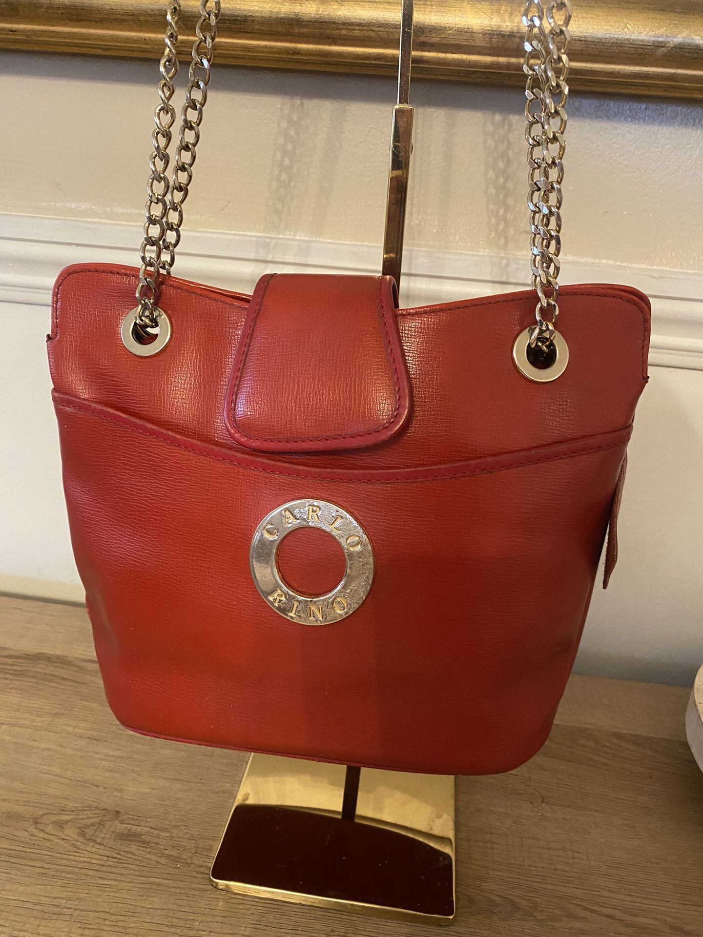 🎒Genuine Leather Bag by Carlo Rino