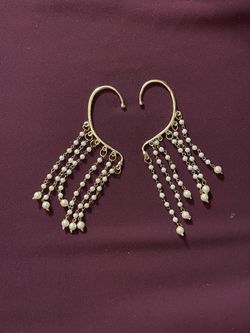 Color Gold Trendy Earrings Ear-cuffs