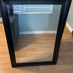 Black Frame Mirror