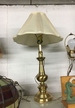 End table lamp-a13