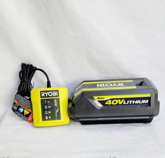 4.0 Ah Battery and Charger